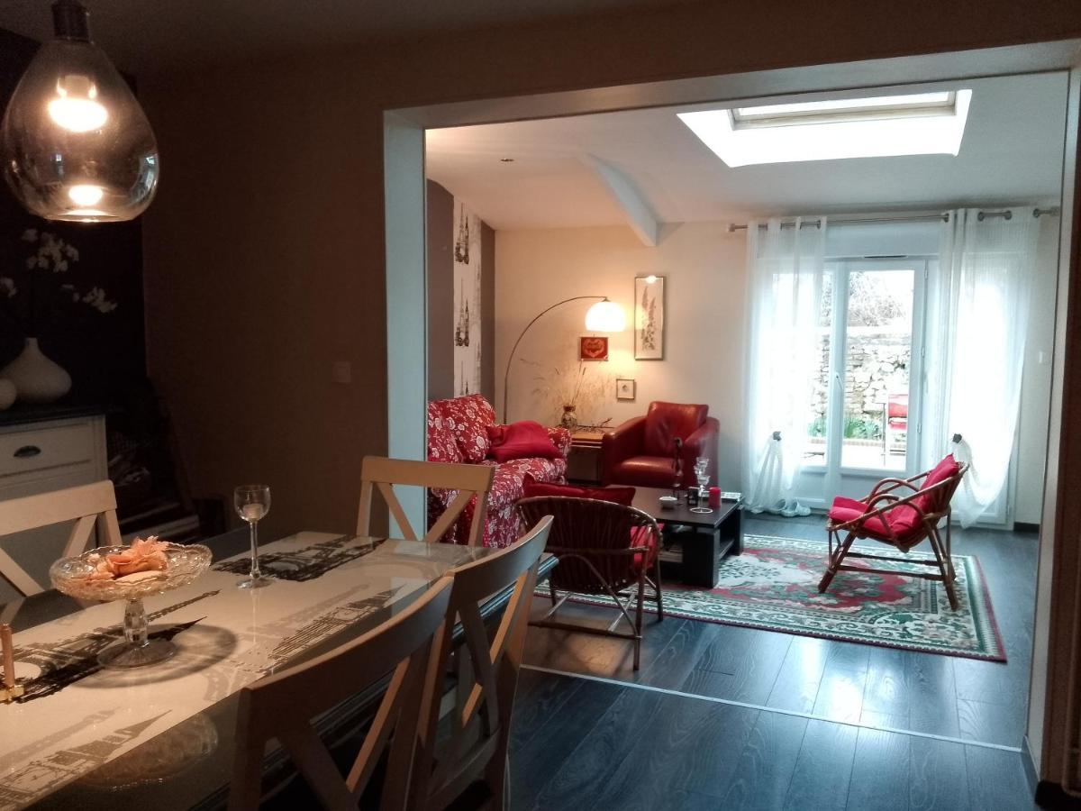 La Tourterelle Apartment La Riviere-Saint-Sauveur ภายนอก รูปภาพ